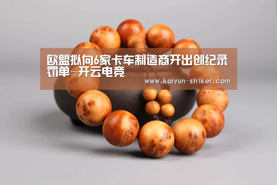 欧盟拟向6家卡车制造商开出创纪录罚单-开云电竞(图3) 开云竞猜