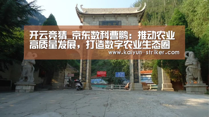 开云竞猜_京东数科曹鹏:推动农业高质量发展,打造数字农业生态圈(图1) 开云赛事